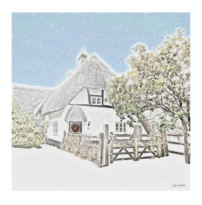 Delightful 3Bed Thatched Cottage 스톡브리지 외부 사진