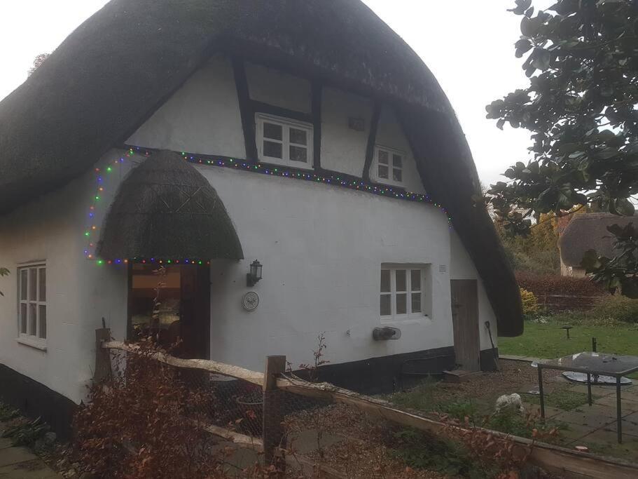 Delightful 3Bed Thatched Cottage 스톡브리지 외부 사진